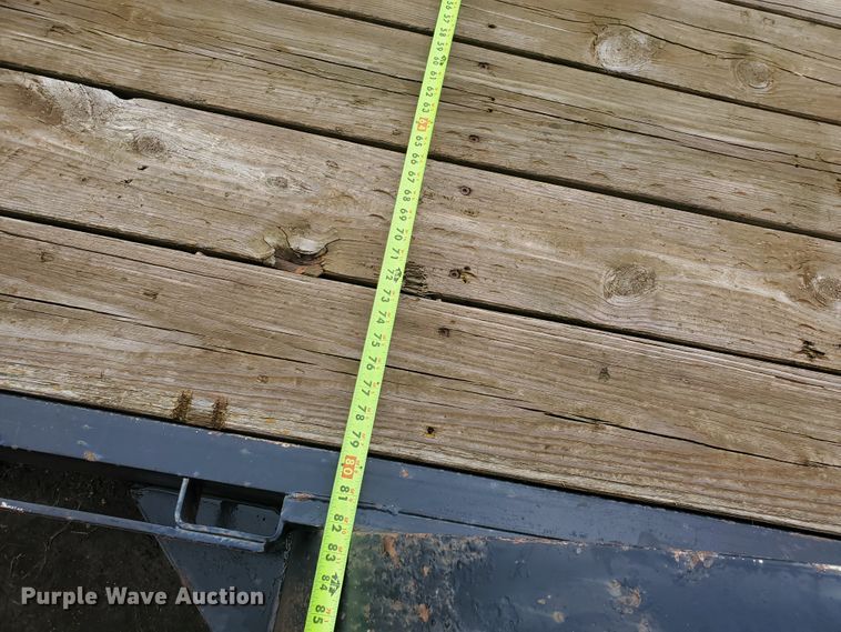 image for item JM9730 2007 Fastline  tilt deck utility trailer