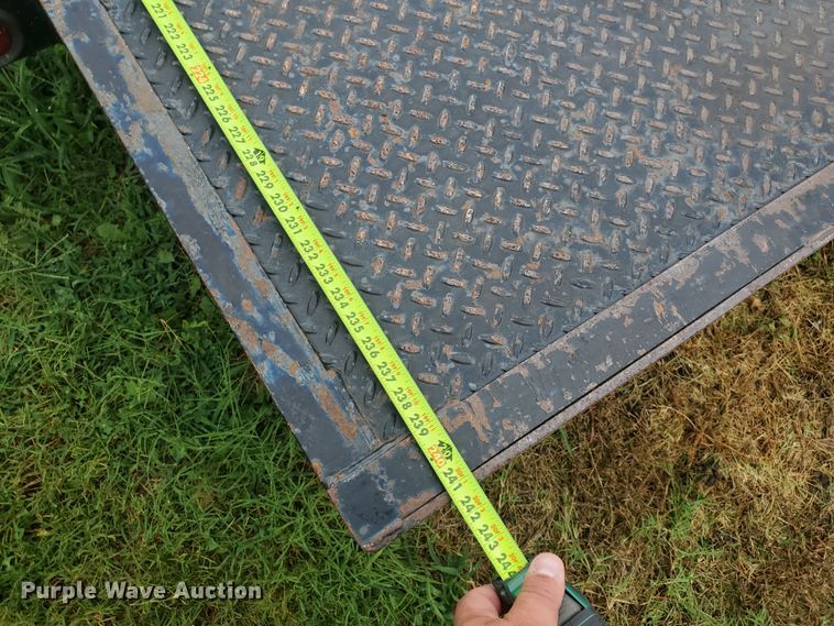 image for item JM9730 2007 Fastline  tilt deck utility trailer