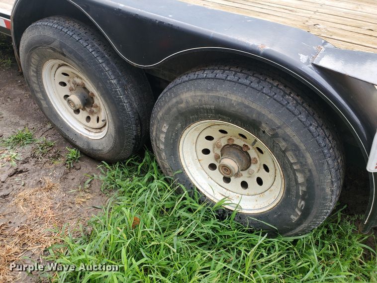 image for item JM9730 2007 Fastline  tilt deck utility trailer