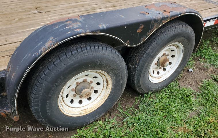 image for item JM9730 2007 Fastline  tilt deck utility trailer