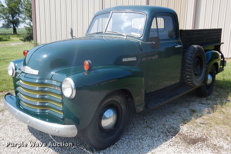 image for item JN9507 1951 Chevrolet  3600 series pickup truck