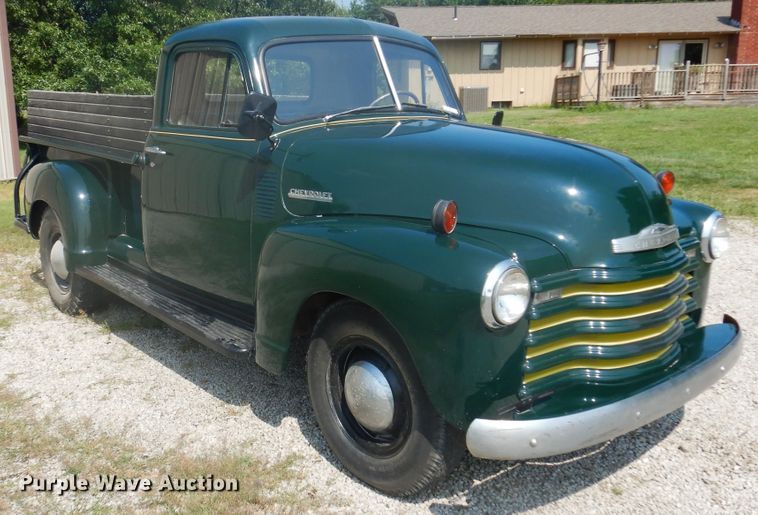 image for item JN9507 1951 Chevrolet  3600 series pickup truck