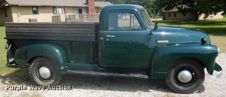 image for item JN9507 1951 Chevrolet  3600 series pickup truck