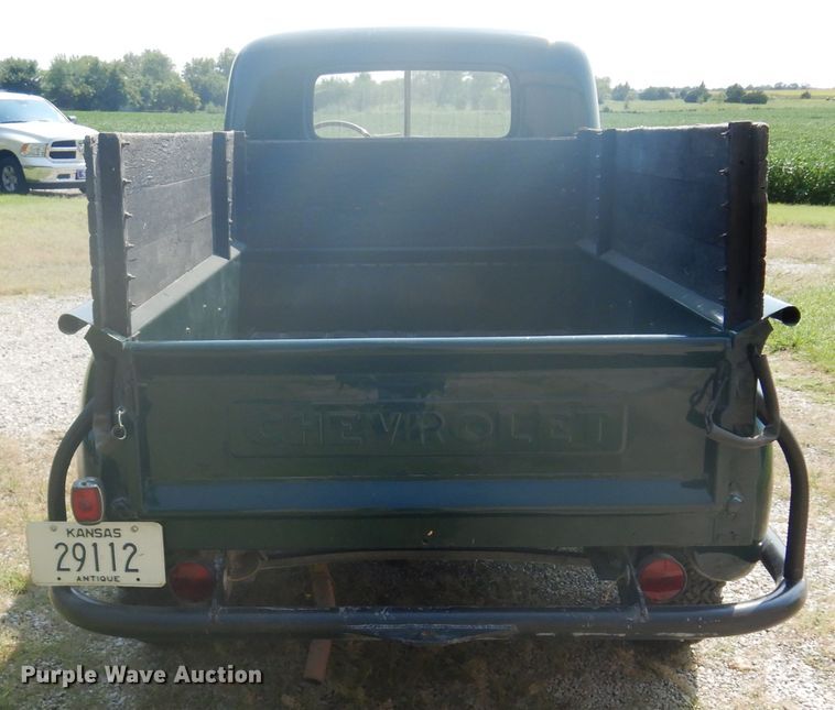 image for item JN9507 1951 Chevrolet  3600 series pickup truck