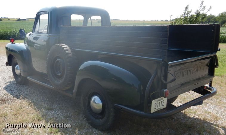 image for item JN9507 1951 Chevrolet  3600 series pickup truck