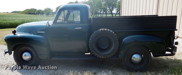image for item JN9507 1951 Chevrolet  3600 series pickup truck