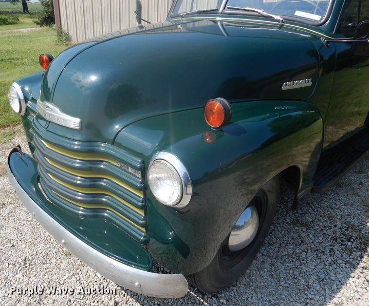 image for item JN9507 1951 Chevrolet  3600 series pickup truck