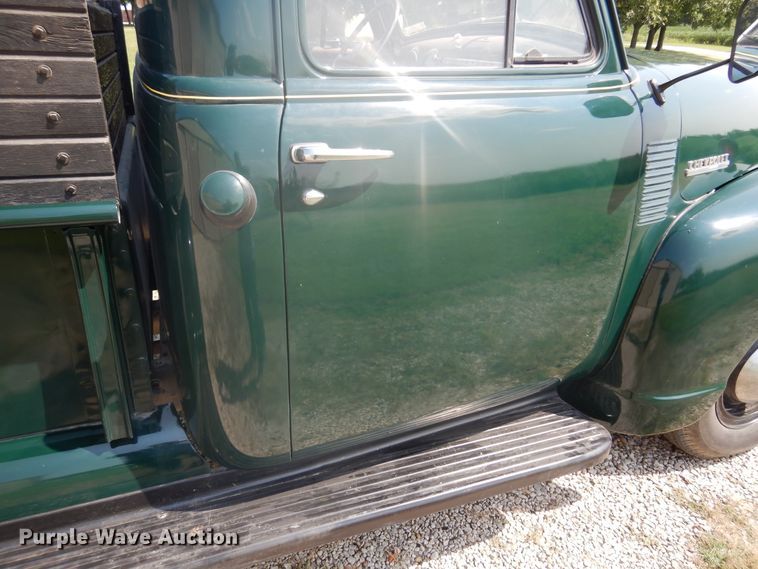 image for item JN9507 1951 Chevrolet  3600 series pickup truck