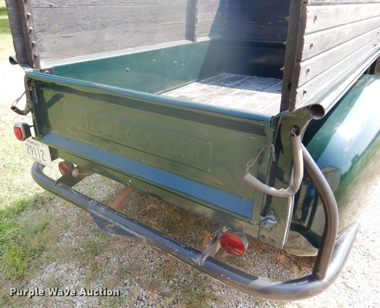 image for item JN9507 1951 Chevrolet  3600 series pickup truck