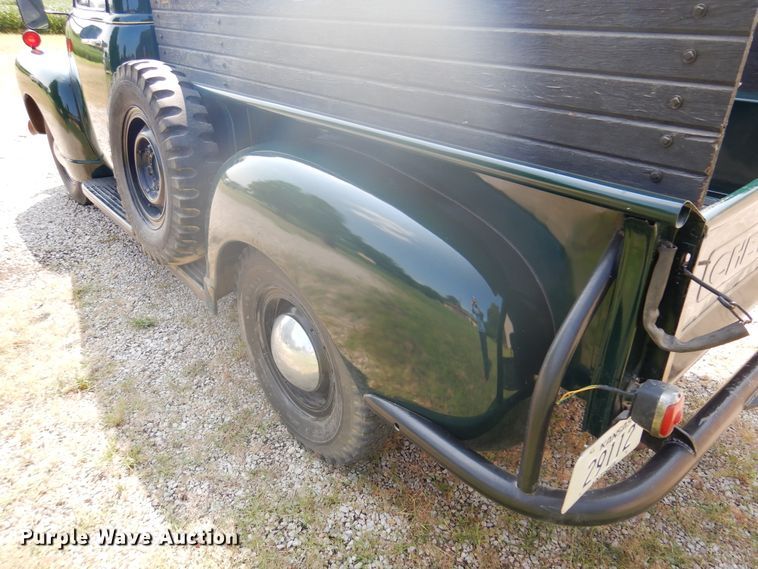 image for item JN9507 1951 Chevrolet  3600 series pickup truck