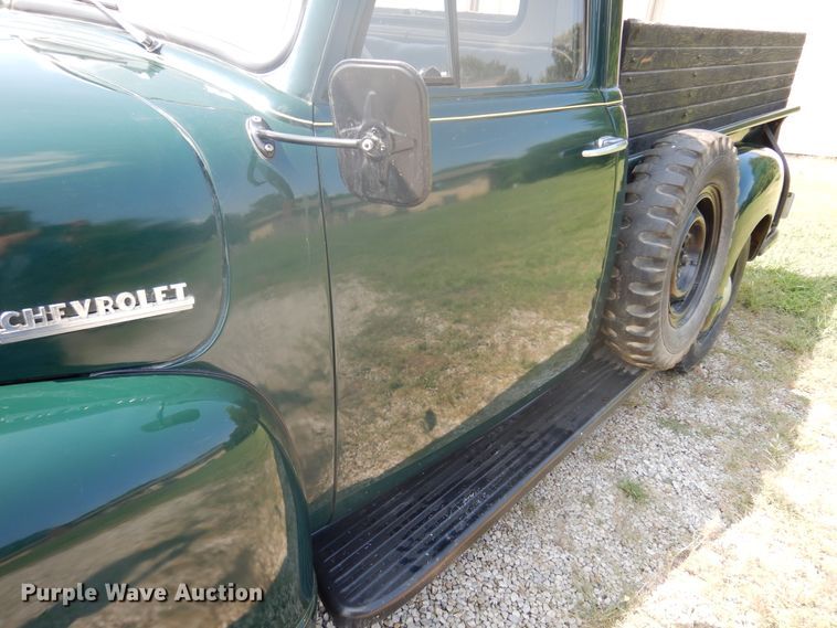 image for item JN9507 1951 Chevrolet  3600 series pickup truck