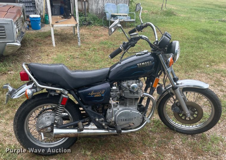 image for item JQ9734 1981 Yamaha 650  motorcycle