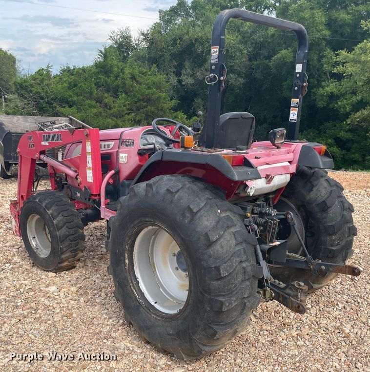 image for item JQ9745 Mahindra 4110  MFWD tractor