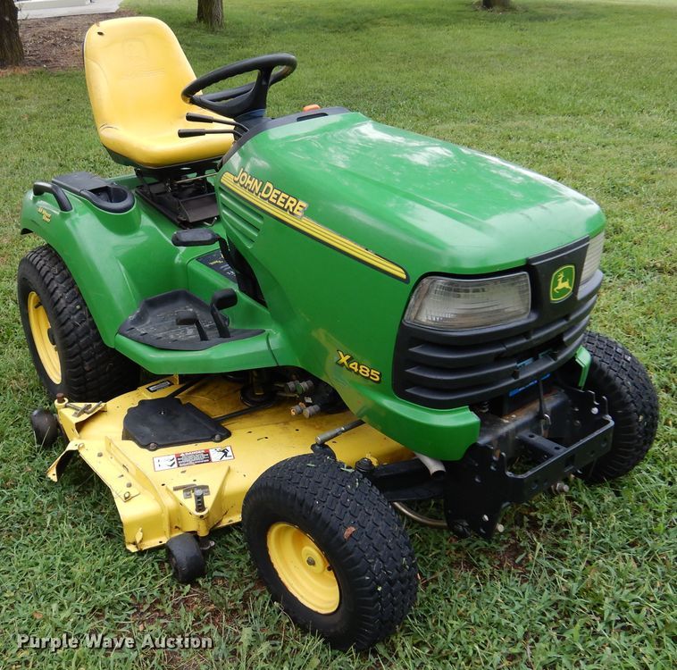 image for item JT9618 John Deere X485  lawn mower