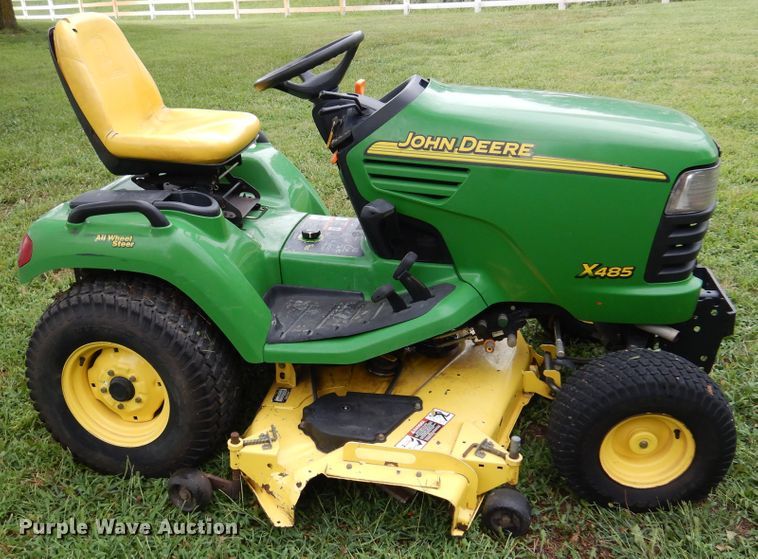 image for item JT9618 John Deere X485  lawn mower