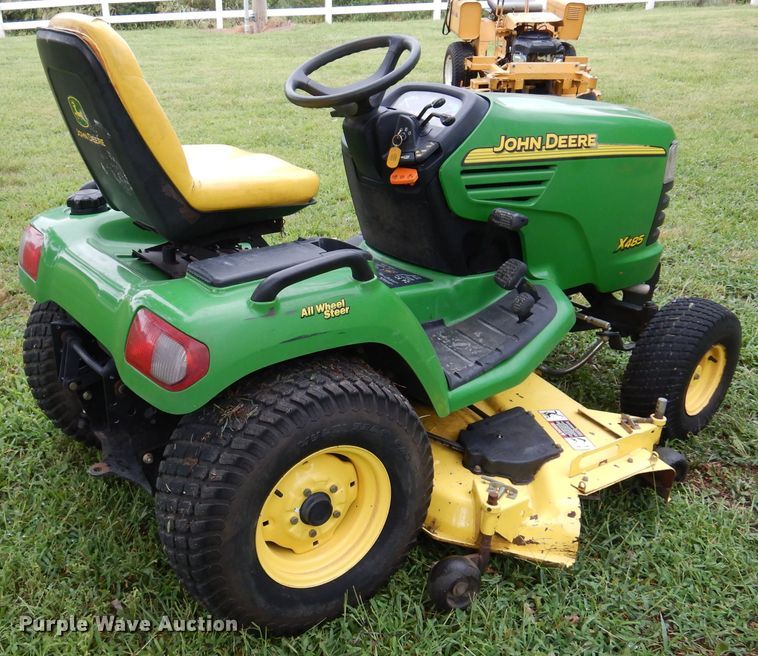 image for item JT9618 John Deere X485  lawn mower