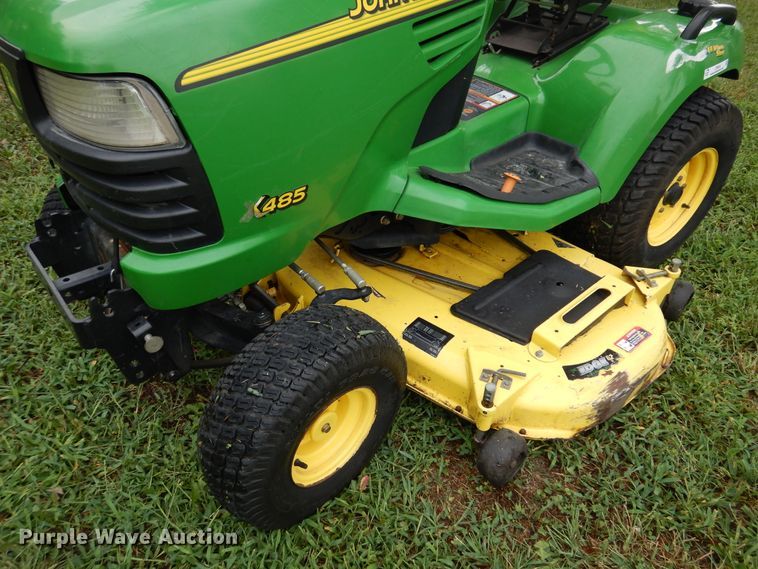 image for item JT9618 John Deere X485  lawn mower