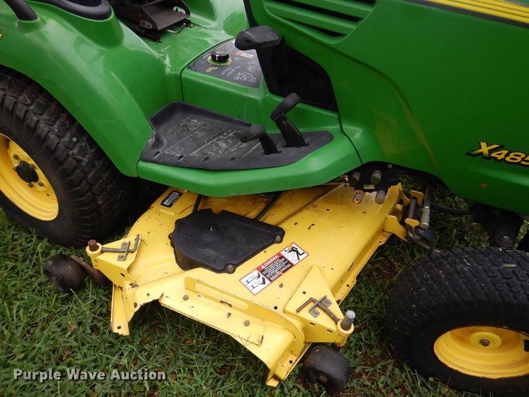 image for item JT9618 John Deere X485  lawn mower