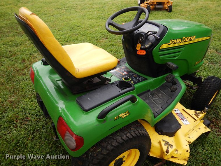 image for item JT9618 John Deere X485  lawn mower