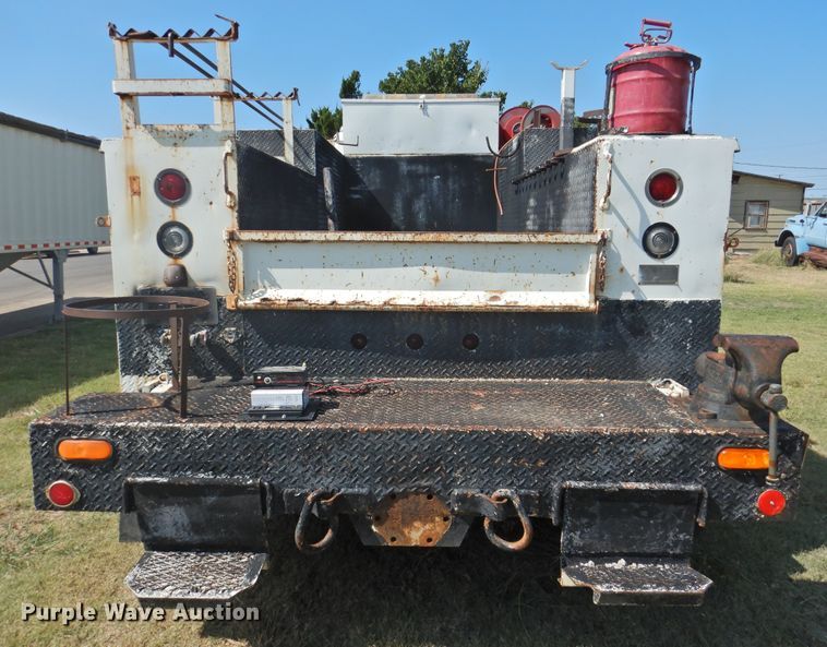 image for item JX9908 Caseco MFG. 12054DBL2T utility bed