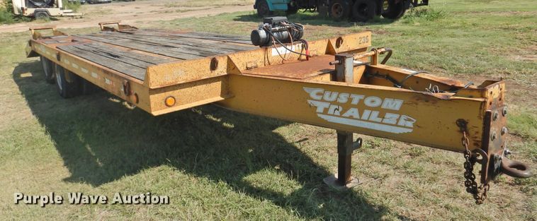 image for item JX9913 1999 Custom Trailer  equipment trailer