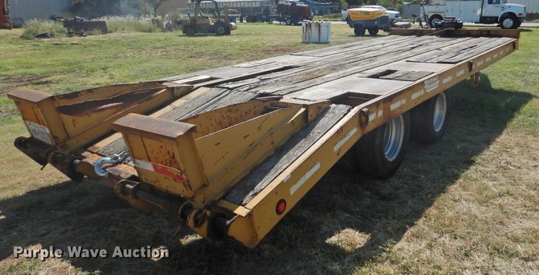 image for item JX9913 1999 Custom Trailer  equipment trailer