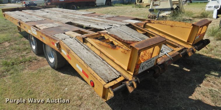 image for item JX9913 1999 Custom Trailer  equipment trailer