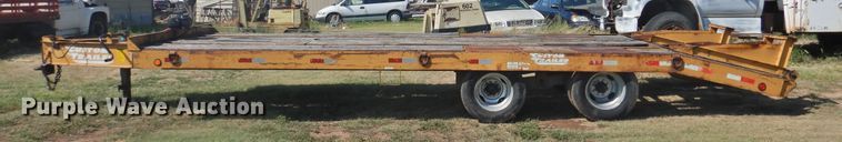 image for item JX9913 1999 Custom Trailer  equipment trailer