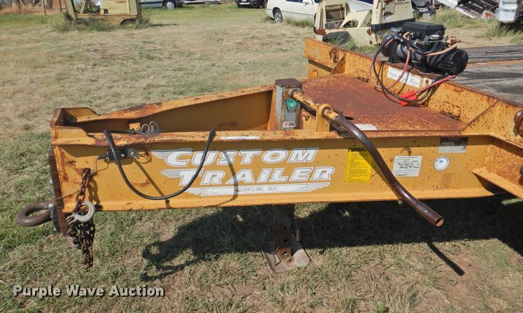 image for item JX9913 1999 Custom Trailer  equipment trailer