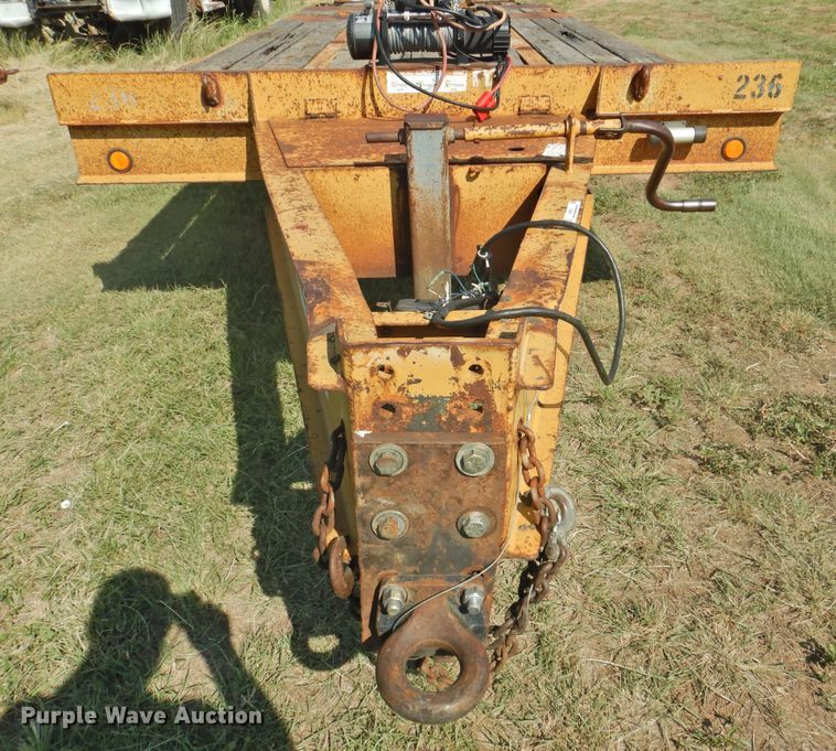 image for item JX9913 1999 Custom Trailer  equipment trailer