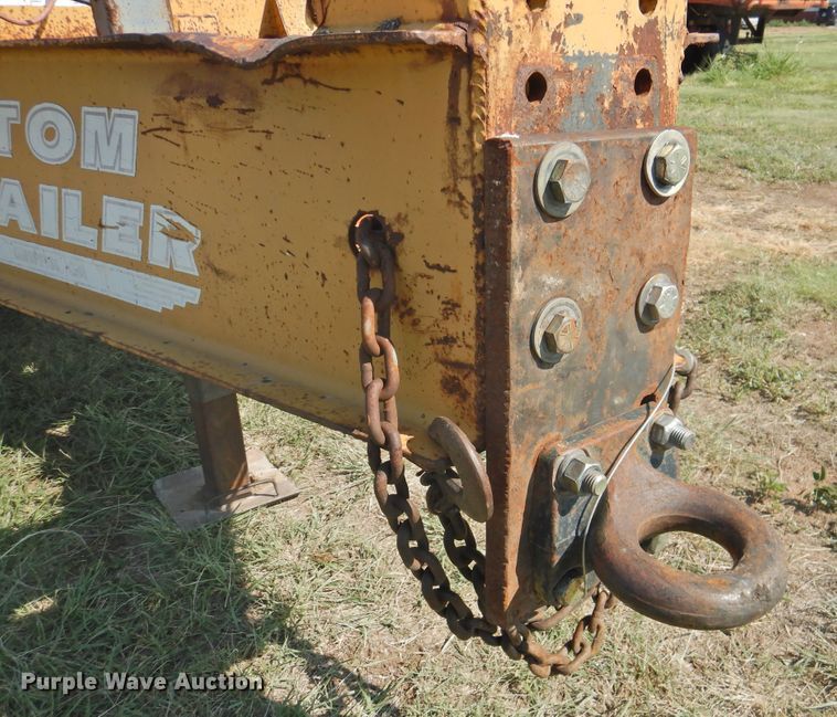 image for item JX9913 1999 Custom Trailer  equipment trailer