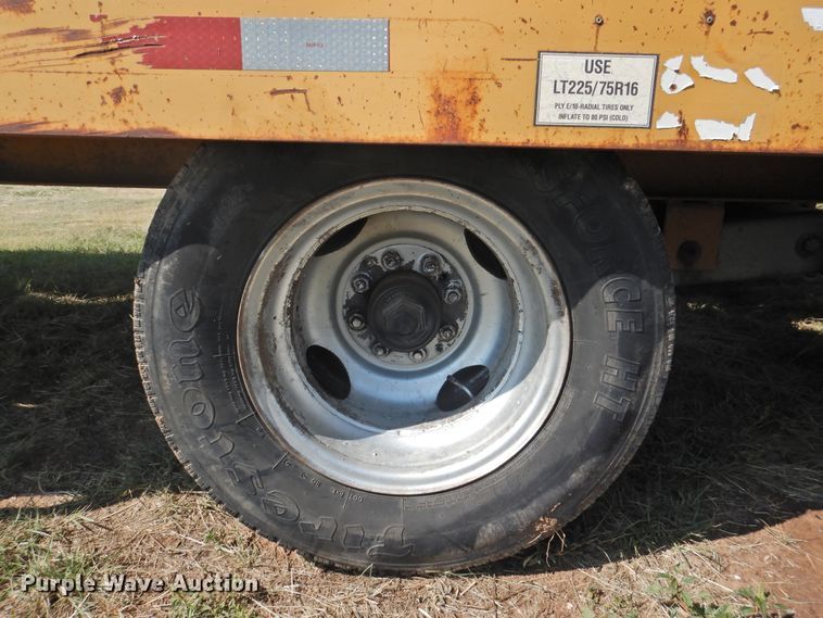 image for item JX9913 1999 Custom Trailer  equipment trailer