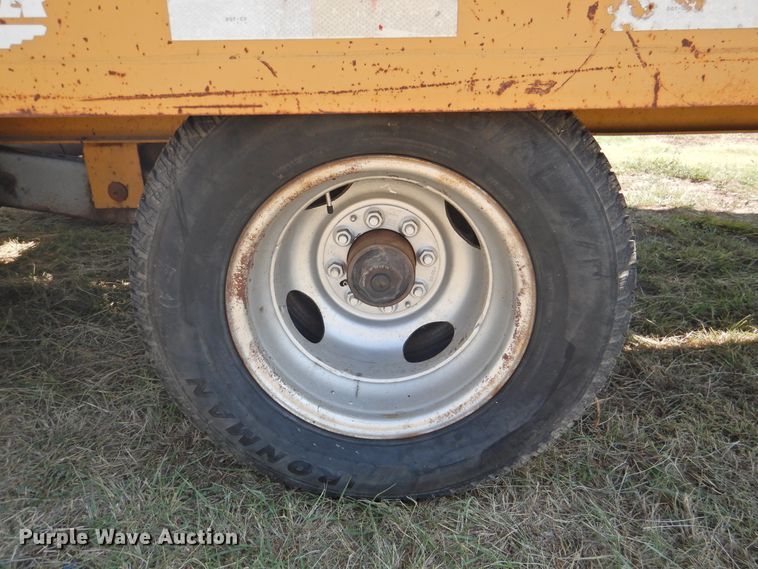 image for item JX9913 1999 Custom Trailer  equipment trailer