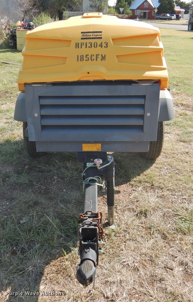 image for item JX9915 2013 Atlas Copco XAS 185CD7  air compressor