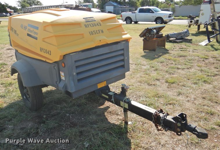 image for item JX9915 2013 Atlas Copco XAS 185CD7  air compressor