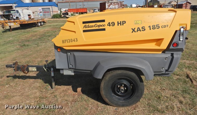 image for item JX9915 2013 Atlas Copco XAS 185CD7  air compressor