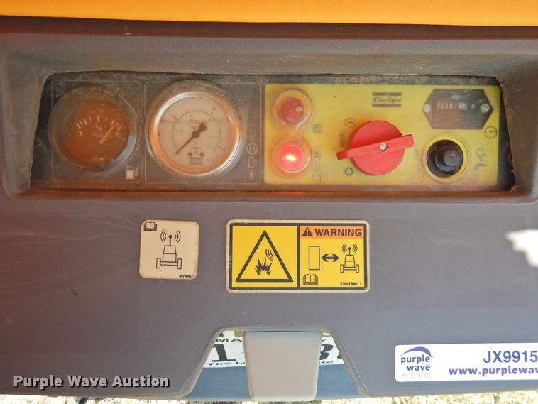 image for item JX9915 2013 Atlas Copco XAS 185CD7  air compressor