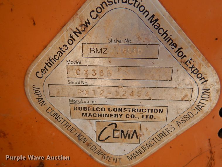 image for item KD9463 Case CX36B ZTS  mini excavator