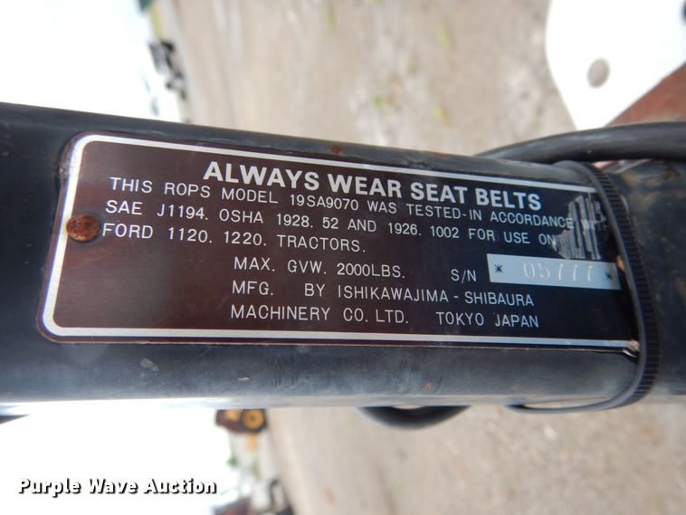 image for item KI9684 Ford 1220  tractor