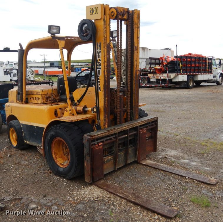 image for item KI9685 1978 Hyster H80C  forklift