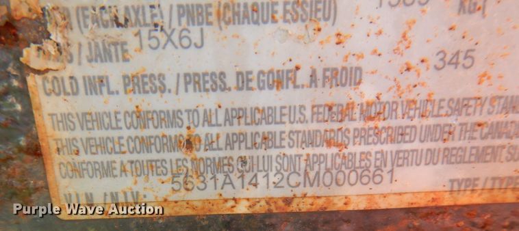 image for item KK9113 MMDI Inc.  utility trailer