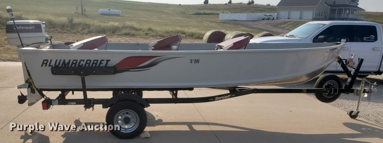 image for item KK9326 2010 Alumacraft V16-20  boat