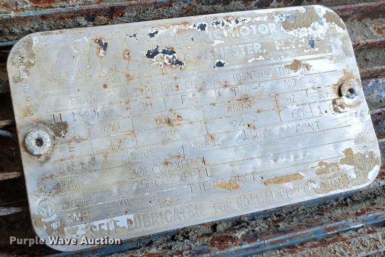 image for item KK9384 Pressed Steel Company  air compressor