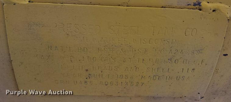 image for item KK9384 Pressed Steel Company  air compressor