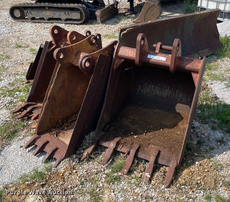 image for item KK9496 (4) excavator buckets