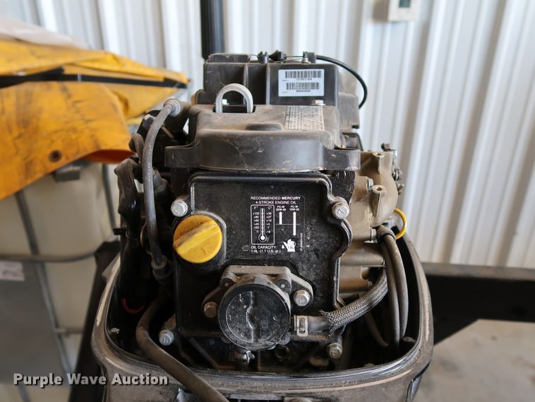 image for item KQ9770 2015 Mercury F20ML 1F20211EK  boat engine