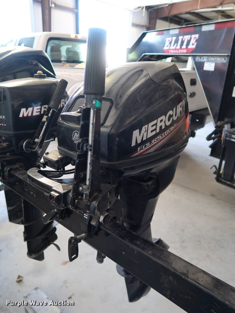 image for item KQ9771 2015 Mercury F20ML 1F20211EK  boat engine