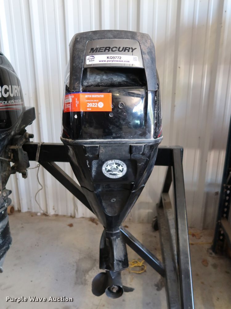 image for item KQ9772 2015 Mercury F25MH 1A25203EK  boat engine