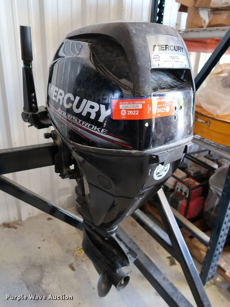 image for item KQ9772 2015 Mercury F25MH 1A25203EK  boat engine