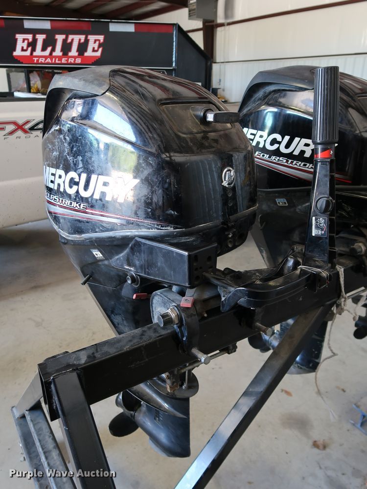 image for item KQ9772 2015 Mercury F25MH 1A25203EK  boat engine